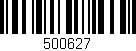 Código de barras (EAN, GTIN, SKU, ISBN): '500627'
