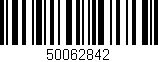 Código de barras (EAN, GTIN, SKU, ISBN): '50062842'
