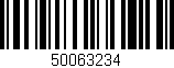 Código de barras (EAN, GTIN, SKU, ISBN): '50063234'