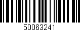 Código de barras (EAN, GTIN, SKU, ISBN): '50063241'