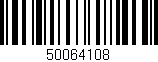 Código de barras (EAN, GTIN, SKU, ISBN): '50064108'