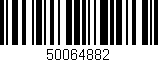 Código de barras (EAN, GTIN, SKU, ISBN): '50064882'