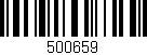 Código de barras (EAN, GTIN, SKU, ISBN): '500659'