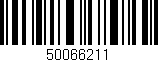 Código de barras (EAN, GTIN, SKU, ISBN): '50066211'