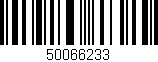 Código de barras (EAN, GTIN, SKU, ISBN): '50066233'