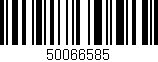 Código de barras (EAN, GTIN, SKU, ISBN): '50066585'