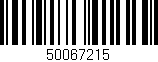 Código de barras (EAN, GTIN, SKU, ISBN): '50067215'