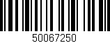 Código de barras (EAN, GTIN, SKU, ISBN): '50067250'