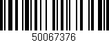 Código de barras (EAN, GTIN, SKU, ISBN): '50067376'