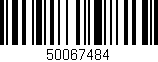 Código de barras (EAN, GTIN, SKU, ISBN): '50067484'