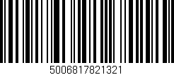 Código de barras (EAN, GTIN, SKU, ISBN): '5006817821321'