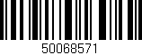 Código de barras (EAN, GTIN, SKU, ISBN): '50068571'