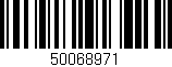 Código de barras (EAN, GTIN, SKU, ISBN): '50068971'