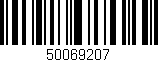 Código de barras (EAN, GTIN, SKU, ISBN): '50069207'