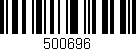 Código de barras (EAN, GTIN, SKU, ISBN): '500696'