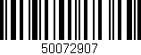 Código de barras (EAN, GTIN, SKU, ISBN): '50072907'