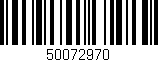 Código de barras (EAN, GTIN, SKU, ISBN): '50072970'