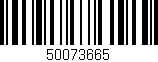 Código de barras (EAN, GTIN, SKU, ISBN): '50073665'