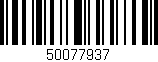 Código de barras (EAN, GTIN, SKU, ISBN): '50077937'