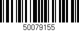 Código de barras (EAN, GTIN, SKU, ISBN): '50079155'