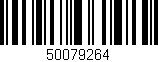 Código de barras (EAN, GTIN, SKU, ISBN): '50079264'