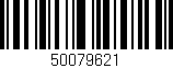 Código de barras (EAN, GTIN, SKU, ISBN): '50079621'
