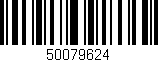 Código de barras (EAN, GTIN, SKU, ISBN): '50079624'