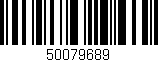 Código de barras (EAN, GTIN, SKU, ISBN): '50079689'