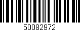 Código de barras (EAN, GTIN, SKU, ISBN): '50082972'