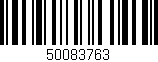 Código de barras (EAN, GTIN, SKU, ISBN): '50083763'