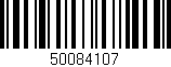 Código de barras (EAN, GTIN, SKU, ISBN): '50084107'