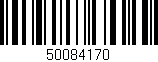 Código de barras (EAN, GTIN, SKU, ISBN): '50084170'