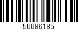Código de barras (EAN, GTIN, SKU, ISBN): '50086185'