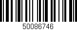 Código de barras (EAN, GTIN, SKU, ISBN): '50086746'