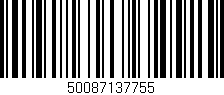 Código de barras (EAN, GTIN, SKU, ISBN): '50087137755'