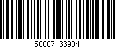 Código de barras (EAN, GTIN, SKU, ISBN): '50087166984'