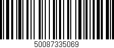 Código de barras (EAN, GTIN, SKU, ISBN): '50087335069'