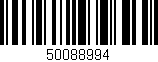 Código de barras (EAN, GTIN, SKU, ISBN): '50088994'