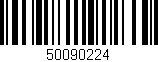 Código de barras (EAN, GTIN, SKU, ISBN): '50090224'