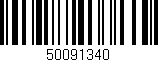Código de barras (EAN, GTIN, SKU, ISBN): '50091340'