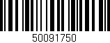 Código de barras (EAN, GTIN, SKU, ISBN): '50091750'