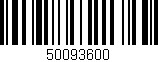 Código de barras (EAN, GTIN, SKU, ISBN): '50093600'