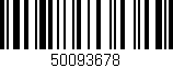 Código de barras (EAN, GTIN, SKU, ISBN): '50093678'