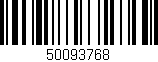 Código de barras (EAN, GTIN, SKU, ISBN): '50093768'