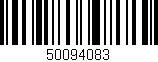 Código de barras (EAN, GTIN, SKU, ISBN): '50094083'