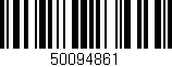 Código de barras (EAN, GTIN, SKU, ISBN): '50094861'