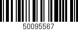Código de barras (EAN, GTIN, SKU, ISBN): '50095567'