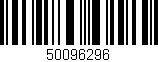 Código de barras (EAN, GTIN, SKU, ISBN): '50096296'