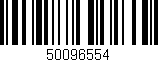 Código de barras (EAN, GTIN, SKU, ISBN): '50096554'