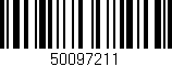 Código de barras (EAN, GTIN, SKU, ISBN): '50097211'